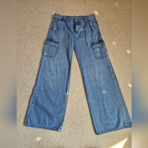 Old Navy Girls Wide Leg Jean